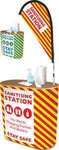 Sanitisation Stations Bury